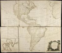 A New Map of the Whole Continent of America, Divided into North and South and West Indies. Wherein are Exactly Described the United States of North America, as well as the several European Possessions according to the Preliminaries of Peace signed at Vers