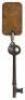 Brass key to Sally's House of Pleasure in Sutter Creek, California - 2