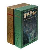 Harry Potter and the Half-Blood Prince [and] Harry Potter and the Deathly Hallows - two Deluxe editions, signed by illustrator Mary GrandPré