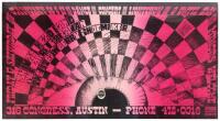 Vulcan Gas Co. #13 "Checkered Eye" poster 1968