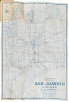 Denny's pocket map of San Joaquin County, California: Compiled from latest official and private data