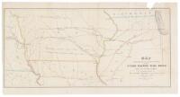 Map showing the Eastern Portion of the Union Pacific Rail Road and its Connections, to accompany Report of Hon. Springer Harbaugh, to the Secretary of the Interior, Dated May 17, 1866