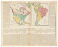 Geographical, Historical, and Statistical Map of America