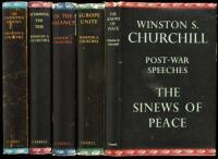 Five volumes of Churchill's Post-War Speeches