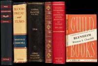 Six volumes by, or with contributions by, Winston S. Churchill