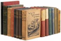 Fifteen volumes most by Robert Louis Stevenson