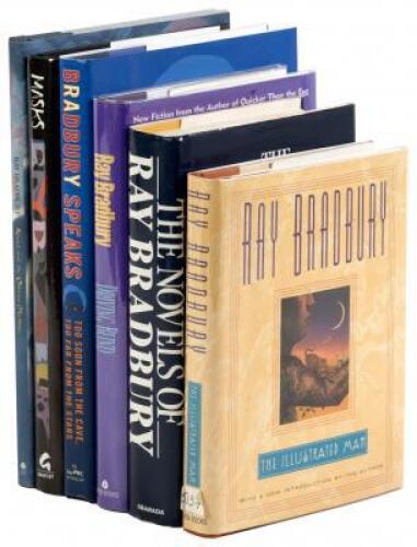 Six signed volumes from Ray Bradbury