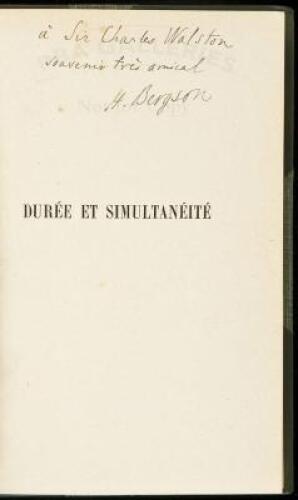 Dur&eacute;e et simultan&eacute;it&eacute; a propos de la th&eacute;orie d'Einstein