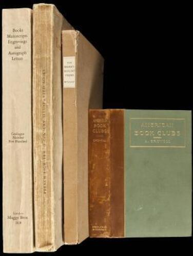 Four volumes of books on books