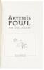 Nine volumes from the Artemis Fowl series - eight signed - 8