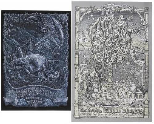 Four signed posters by David Welker