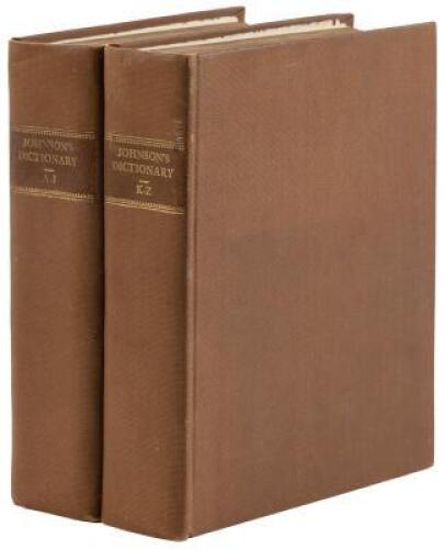 A Dictionary of the English Language: In Which the Words are Deduced from their Originals, and Illustrated in their Different Significations by Examples from the Best Writers...