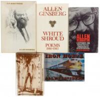 Five Allen Ginsberg titles - two signed