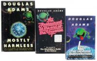 Three Hitchhiker novels from Douglas Adams