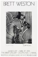 Brett Weston: March 18th-April 19th, 1978. The Dibert Gallery Ocean Ave. Carmel...poster