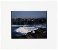 Mendocino, Wave & Fog, CA, 1996