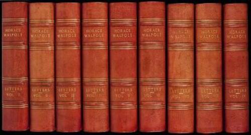 The Letters of Horace Walpole, Fourth Earl of Oxford