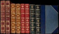 Four two-volume sets of finely bound works