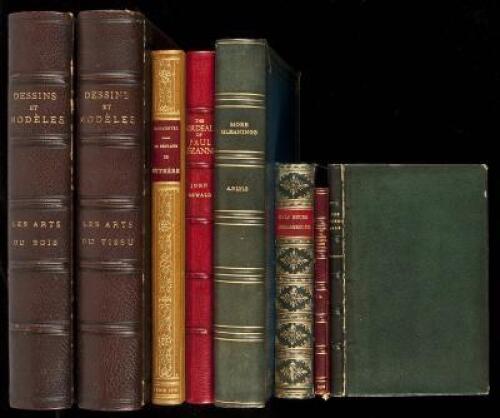 Seven finely bound works