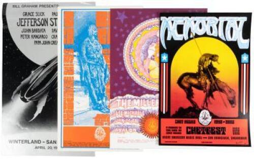 Four San Francisco Rock Posters