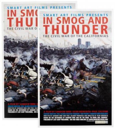 In Smog and Thunder: The Civil War of the Californias - 2 copies