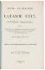 History and Directory of Laramie City, Wyoming Territory, comprising a brief history of Laramie City from its first settlement to the present time, together with sketches of the characteristics and resources of the surrounding country; including a minute - 3