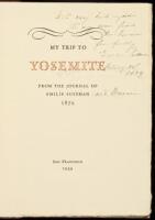 My Trip to Yosemite: From the Journal of Emilie Sussman, 1872