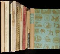 Eleven titles about or printed by the Grabhorn Press