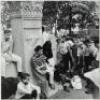 William Morris Reading Poetry, Washington Square Park August 26, 1959 - 3