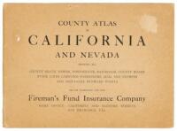 County Atlas of California and Nevada, showing all county seats, towns, postoffices, railroads, county roads, stage lines... drawn expressly for the Fireman's Fund Insurance Company