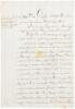 Four manuscript letters from Juan Gutierrez de la Cueva, a Spanish officer active in the frontier regions of Arizona, California and Texas, to Joaqu&iacute;n de Amezqueta, Commander of the Presidio de San Carlos, Sonora - 3