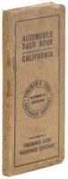 Automobile Tour Book of California