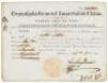 Identification document (Cedula) for a Chinese indentured servant/slave in Cuba - 2