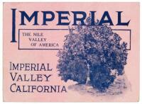 The Nile Valley of America: Imperial Valley, California.