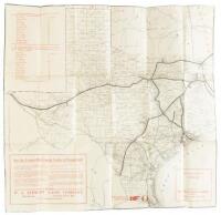 Sectional Map of Texas. Compliments of W.E. Stewart Land Company 2049 Main St. Kansas City, Missouri