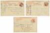 Group of letters and postcards sent from Japan to family in the U.S. during WWII, one being addressed to an internment camp in Texas - 2