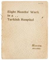 Eight Months’ Work in a Turkish Hospital