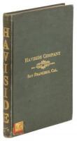 Haveside Company, Ship Chandlers Sail Makers Ship Riggers, San Francisco, Cal.