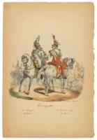 Collection des Uniformes des Armées françaises, de 1791 à 1814,... [with] Collection des Uniformes des Armées françaises, de 1814 à 1824…