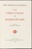 The First Folio of Shakespeare: The Norton Facsimile