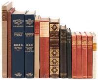 Fourteen volumes of Books about Robert Louis Stevenson including Collection Catalogues