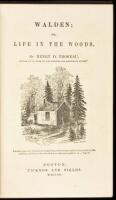 Walden; Or, Life in the Woods