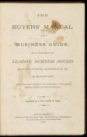 The Buyers' Manual and Business Guide