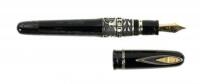 Aztlan Celluloid and Sterling Silver Limited Edition Fountain Pen