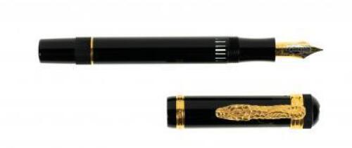 Imperial Dragon 18K Gold Clip Limited Edition 888 Fountain Pen