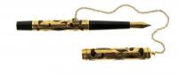 No. 0514 Gold-Filled Filigree Overlay Fountain Pen, in Original Box