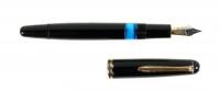 Monte Rosa No. 042 Black Resin Fountain Pen with Original Box
