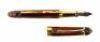 Red and Gold Faberge Imperial Russian Limited Edition Fountain Pen