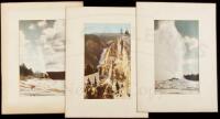 Portfolio of Twelve Water Color Views, Yellowstone National Park