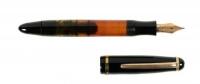 No. 346 Black Hard Rubber Fountain Pen, Long Ink Window, Rare